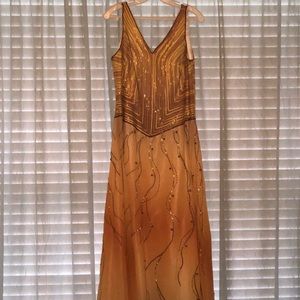 Gold Formal Dress
